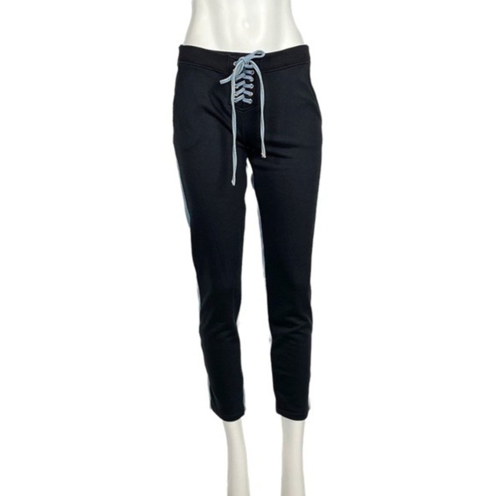 Jean Joggers Black/Light Wash